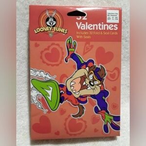 Vintage Looney tunes 32 fold & seal Valentine day greetings cards
